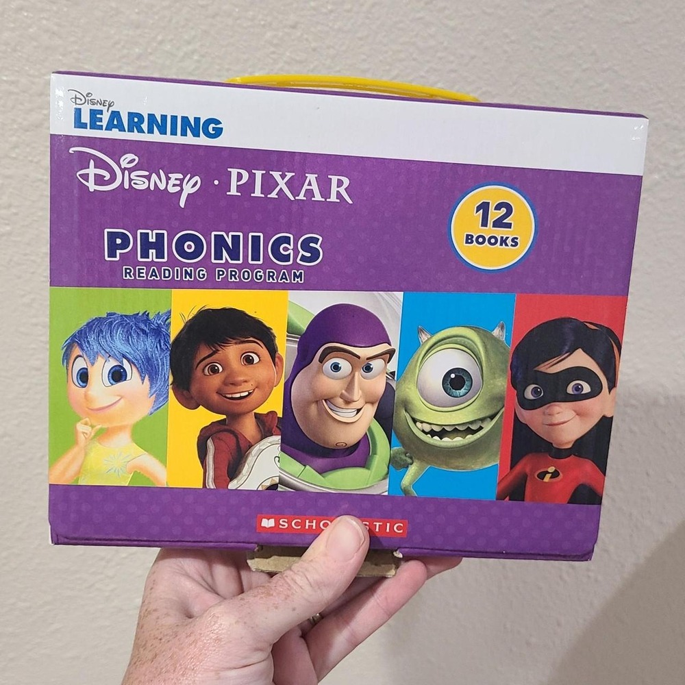 Disney pixar phonics reading program books